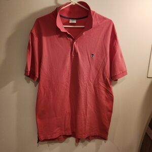 Brooks Brothers 346 Pink Original Fit Short Sleeve Polo Shirt Sz XL 100% Cotton